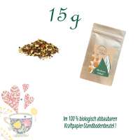 Standbodenbeutel Mini, Kraftpapier, Inhalt 15 g