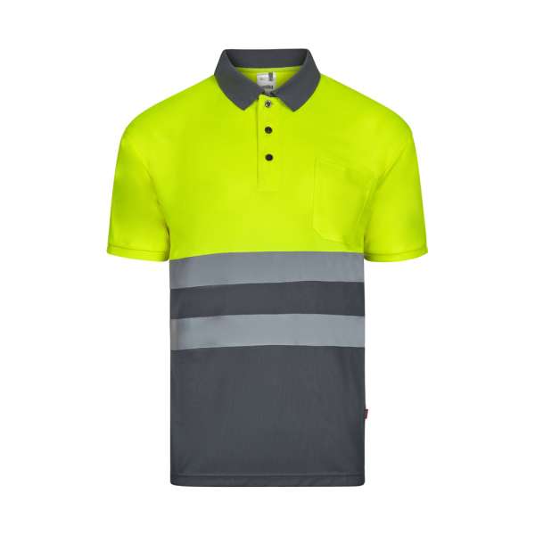 VL FORTUNA Poloshirt (140g / m²) im Bird-Eye-Design mit kurzen Ärmeln, aus Polyester (100%)