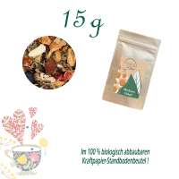 Standbodenbeutel Mini, Kraftpapier, Inhalt 15 g