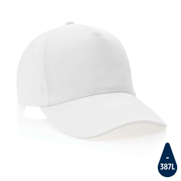 Impact 5 Panel Kappe aus 280gr rCotton mit AWARE™ Tracer