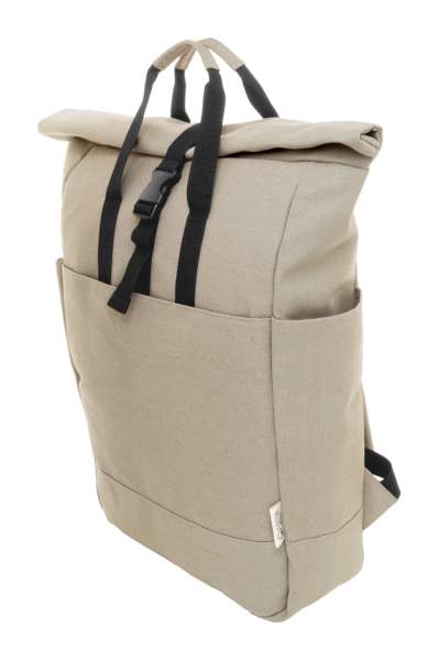 Recycelten Canvas Rucksack Rebyss Roll