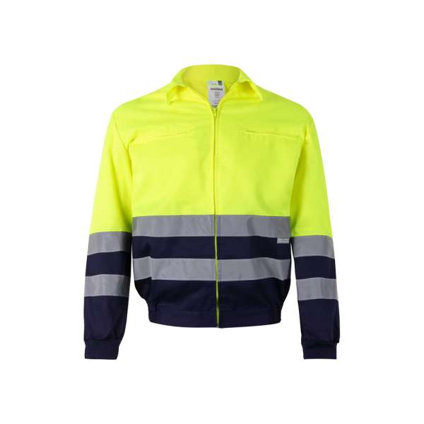 VL NEPTUNE Zweifarbige Twill-Jacke (210g / m²) aus Polyester (80%) und Baumwolle (20%)