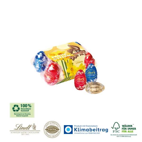 Lindt Mini-Eierpackung