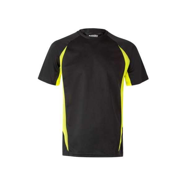 VL SLAYER Zweifarbiges technisches T-Shirt mit Bird-Eye-Design (160 g / m²), aus Polyester (100%)