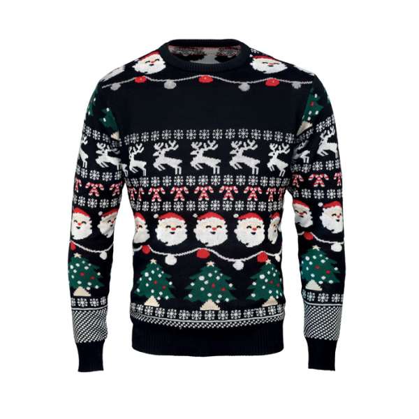 Weihnachts-LED-Pullover L/XL SHAMIS LARGE