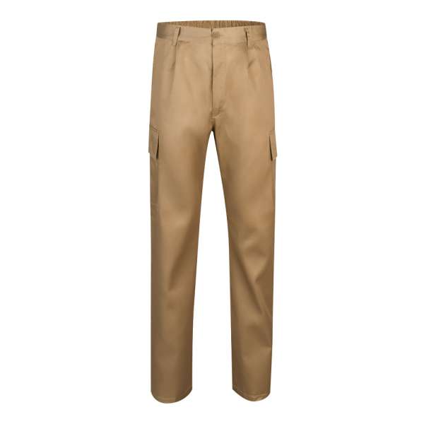 VL AINE Hose aus Twill mit mehreren Taschen (190 g / m²), aus Baumwolle (20%) und Polyester (80%)