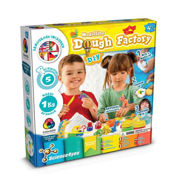 Modeling Dough Factory Kit IV Lernspiel lieferung inklusive einer kraftpapiertasche (115 g / m²)