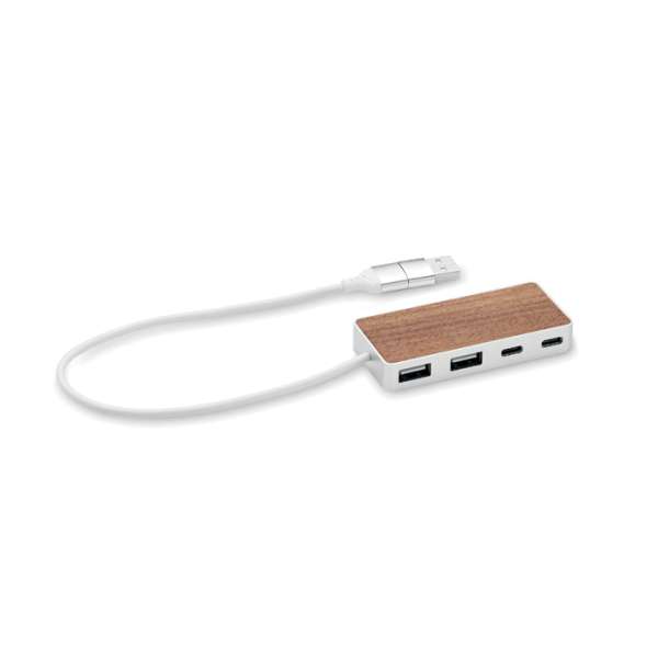 4 Port USB-Hub UBAH