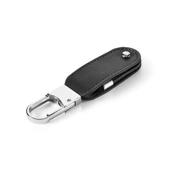 BRAGG 8GB USB-Speicher mit 8GB und Karabinerclip aus PU