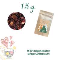 Standbodenbeutel Mini, Kraftpapier, Inhalt 15 g