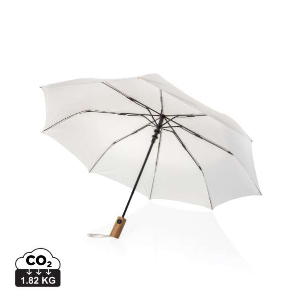 Kaycey 21" Auto-Open Mini-Regenschirm aus AWARE™ rPET