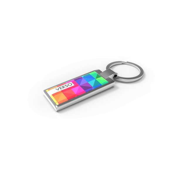 Key Ring Verso Rectangular