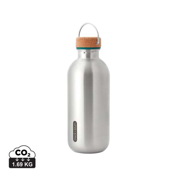 Black + Blum Stahl-Wasserflasche 600ml