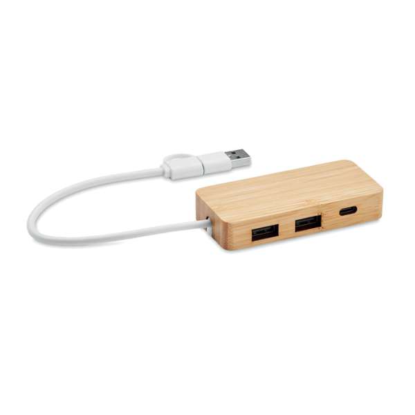 3 Port USB Hub HUBBAM