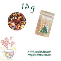 Standbodenbeutel Mini, Kraftpapier, Inhalt 15 g