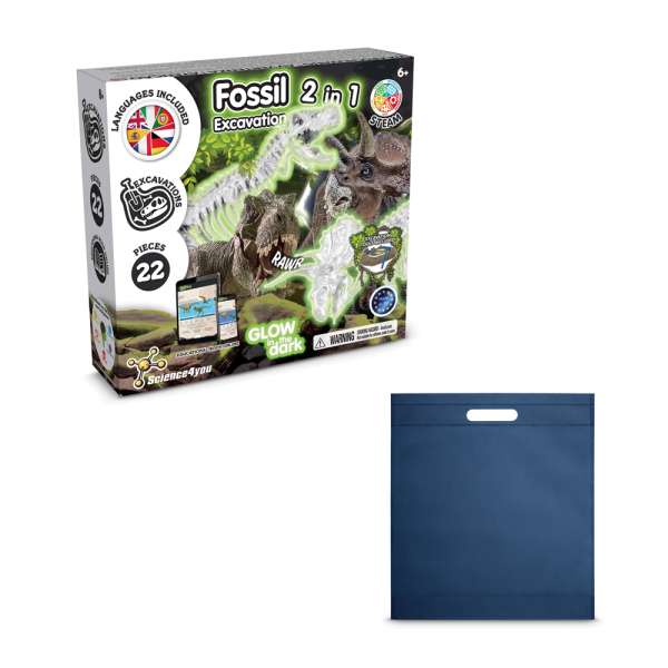 2 in 1 Fossil Excavation Kit IV Lernspiel lieferung inklusive einer non-woven tasche (80 g / m²)