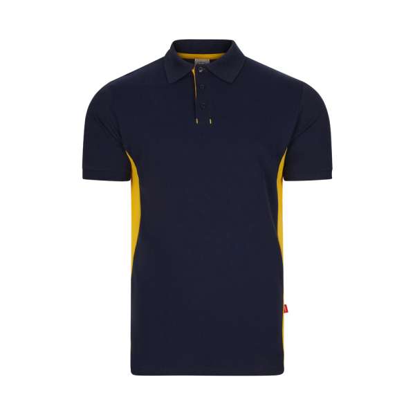 VL SUPAY Zweifarbiges Piqué-Poloshirt (180 g / m²), kurzärmelig, aus Baumwolle (60%) und Polyester (