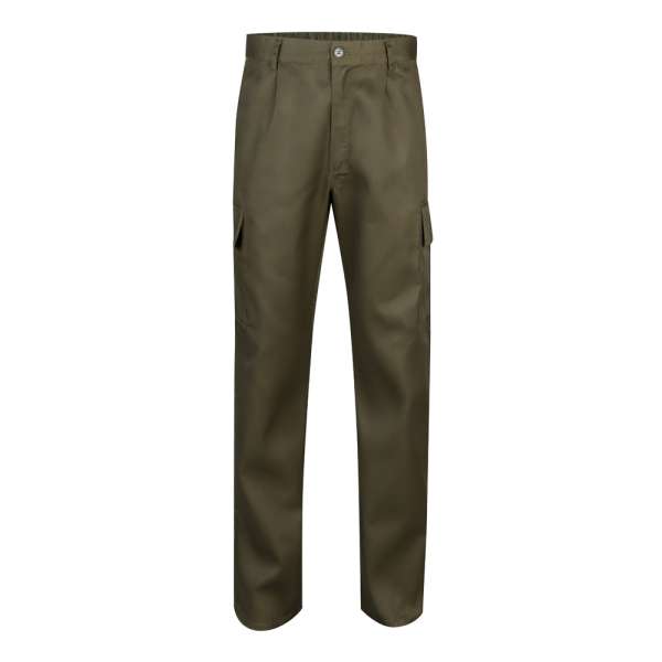 VL AINE Hose aus Twill mit mehreren Taschen (190 g / m²), aus Baumwolle (20%) und Polyester (80%)