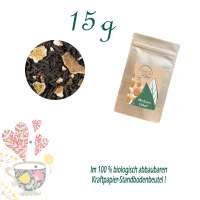 Standbodenbeutel Mini, Kraftpapier, Inhalt 15 g