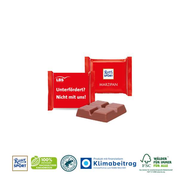 Ritter SPORT Mini mit Werbebanderole, EXPRESS