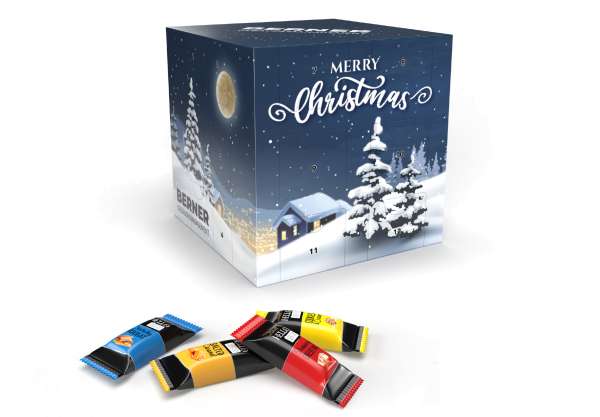 Lindt HELLO Mini Adventskalender "Würfel" Eco