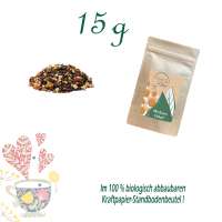 Standbodenbeutel Mini, Kraftpapier, Inhalt 15 g