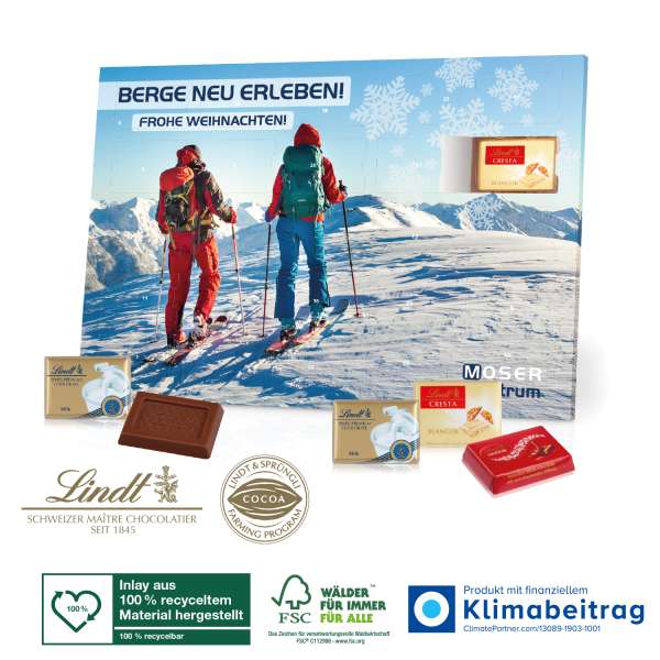 Tisch-Adventskalender "Lindt Exklusiv"