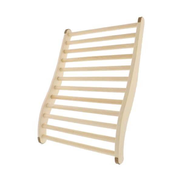 Sauna Rückenlehne XXL, ergonomische Rückenstütze, 60 cm