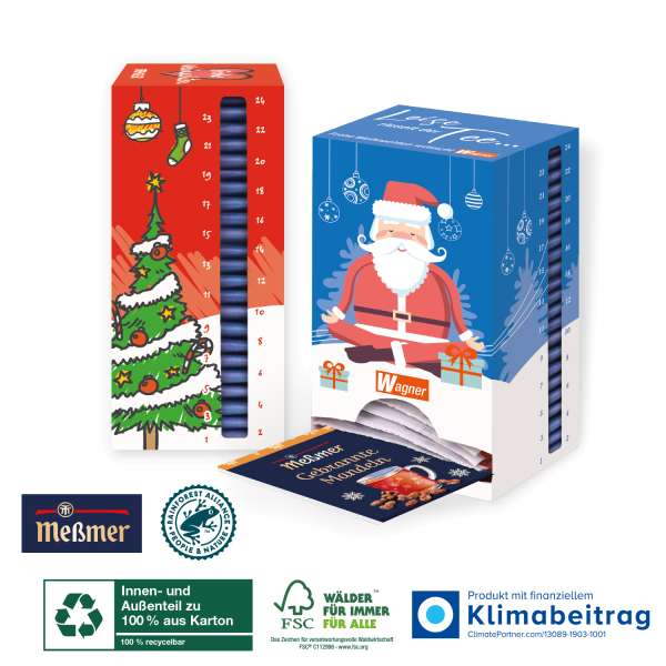 Adventskalender Meßmer "Tee-Turm"