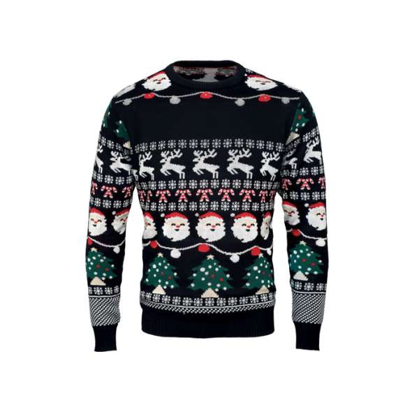 Weihnachts-LED-Pullover S/M SHAMIS