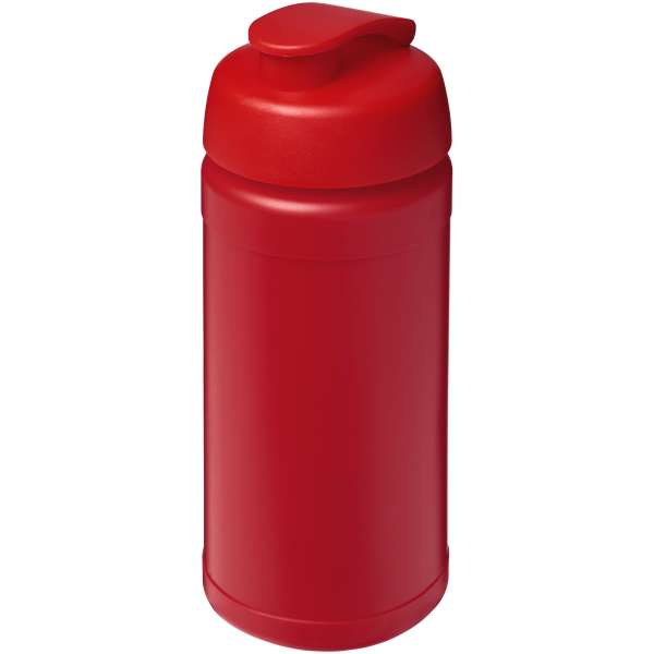 Baseline 500 ml recycelte Sportflasche mit Klappdeckel