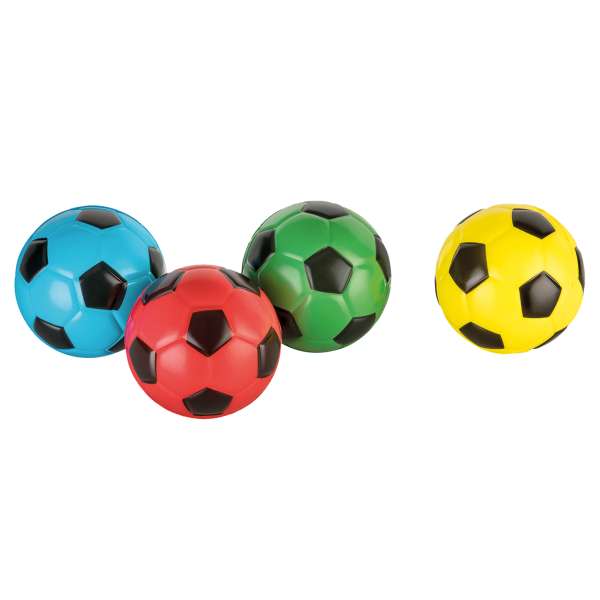 Fun & Jump Fußball, D6,2cm, 4-fach sortiert