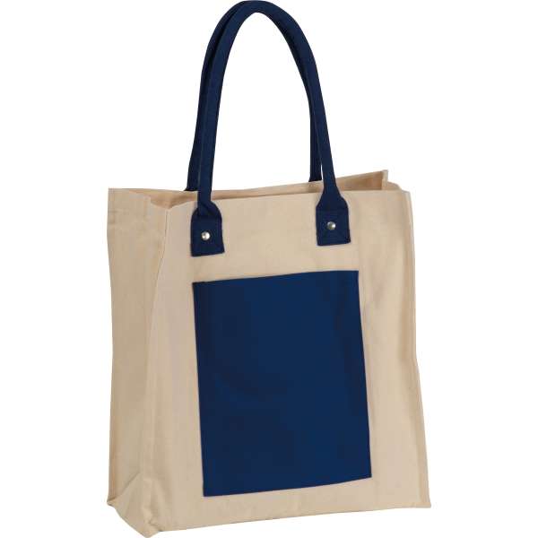 Canvas Shopper mit langen Henkeln