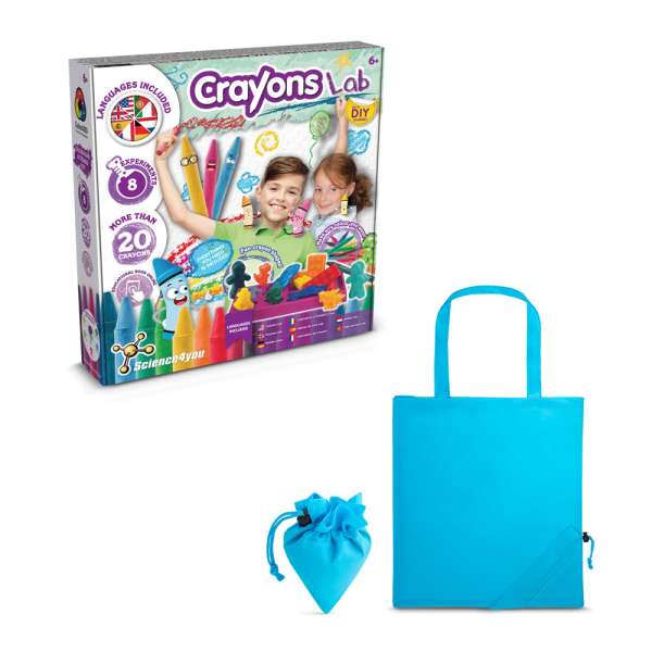 Crayon Factory Kit II Lernspiel lieferung inklusive einer faltbaren geschenktasche aus 190T