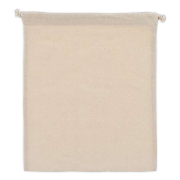 Zuziehbeutel OEKO-TEX® Baumwolle 140g/m² 25x30cm