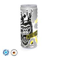 Energy Drink, Sleeve-Folie weiß