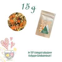 Standbodenbeutel Mini, Kraftpapier, Inhalt 15 g