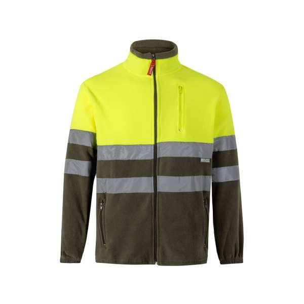 VL EROS Zweifarbige Fleecejacke (280g / m²), aus Polyester (100%)