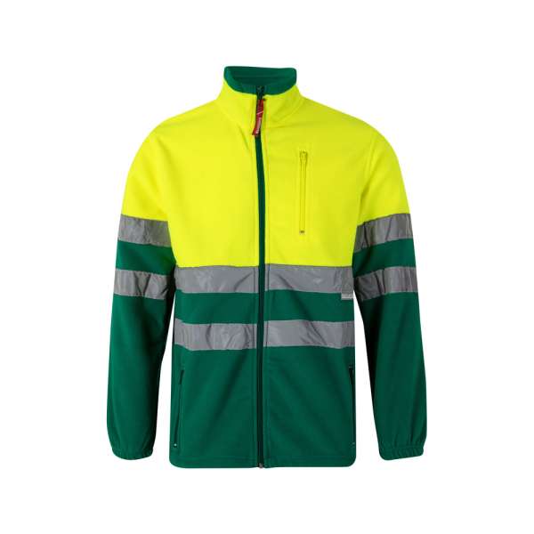 VL EROS Zweifarbige Fleecejacke (280g / m²), aus Polyester (100%)