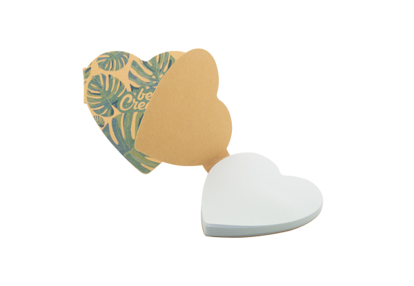 Individuelle Haftnotizen CreaStick Heart Eco