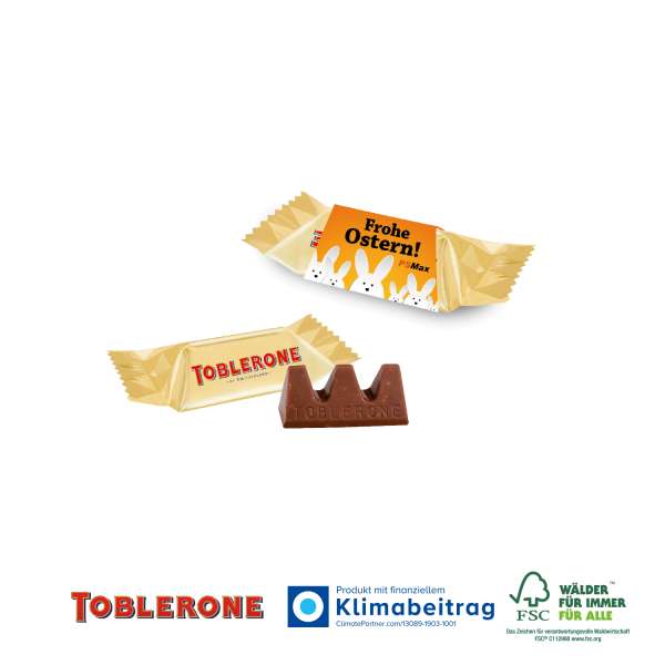 TOBLERONE Mini im Werbeschuber