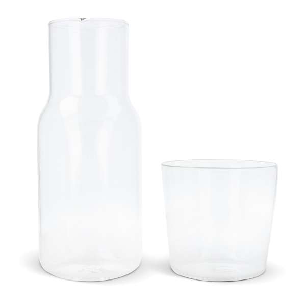 Karaffe 550ml und Trinkglas 250ml Set