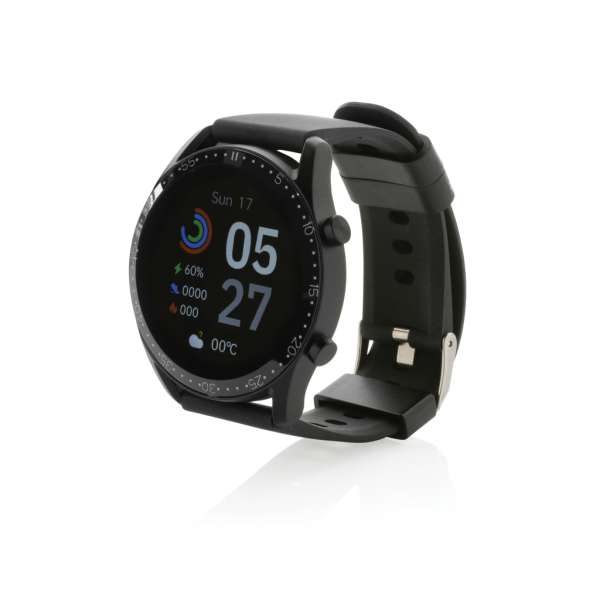 Runde Fit Watch aus RCS recyceltem TPU