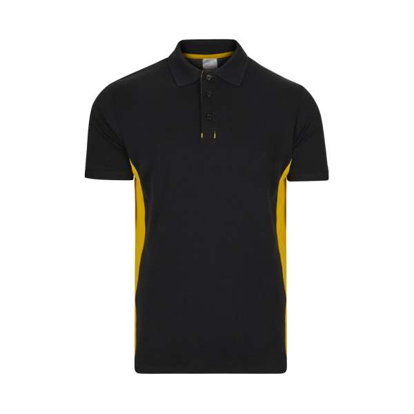 VL SUPAY Zweifarbiges Piqué-Poloshirt (180 g / m²), kurzärmelig, aus Baumwolle (60%) und Polyester (