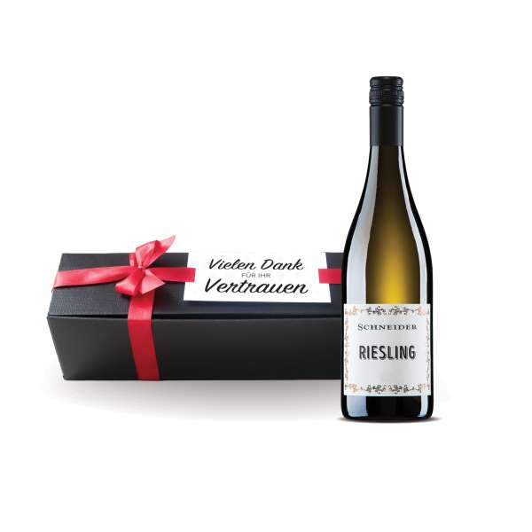 Riesling in edler Geschenkbox