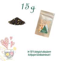 Standbodenbeutel Mini, Kraftpapier, Inhalt 15 g