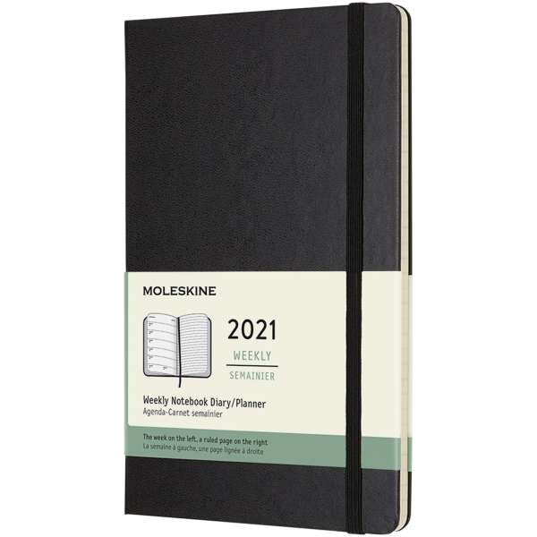 Moleskine 12M Hardcover Wochenkalender L