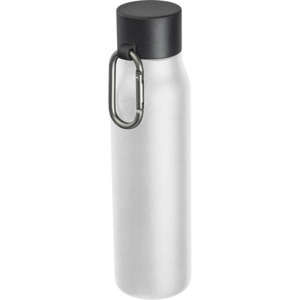 Trinkflasche mit Karabiner, 600ml