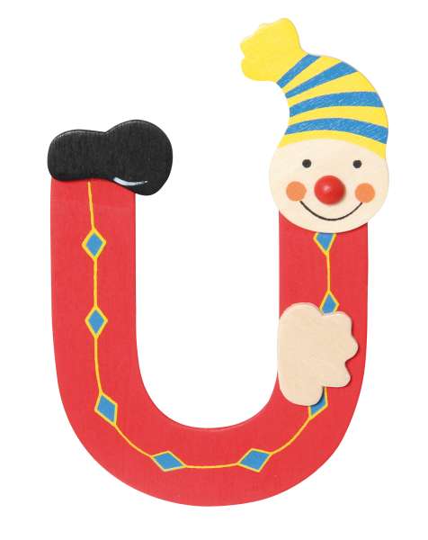 Buchstabe Clown U