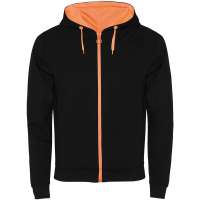 Schwarz, Fluor Orange